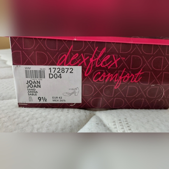 dexflex comfort joan shoes beige dress shoes - Picture 5 of 9